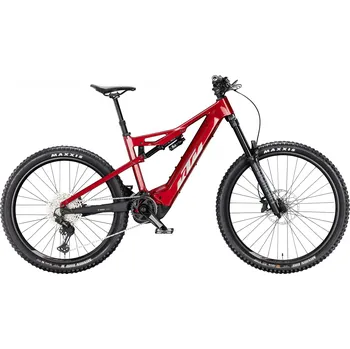 Elektrokolo KTM Macina Prowler Elite 2026 – karbonové enduro elektrokolo Bosch CX 750 Wh Barva: Červená, Velikost: M karbonový rám, Bosch CX motor, 750 Wh baterie, Shimano Deore XT 12s, RockShox Domain, FOX Float X | včetně pedálů