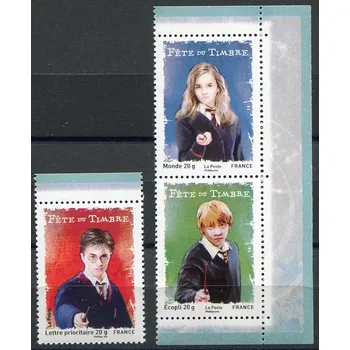 Poštovní známka Post France (2007) MiNr. 4226 - 4228 C ** - Francie - Harry Potter