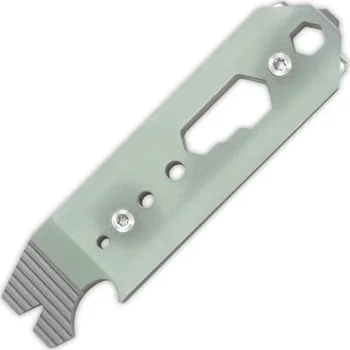 Kizer Pac-Bar Stonewashed Ti&G10 handle - Jade T122A5