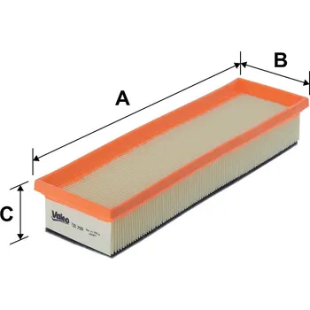 Vzduchový filtr Vzduchový filtr VALEO 728700