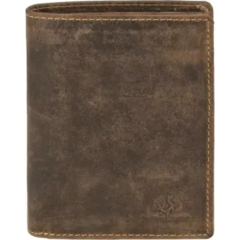 Peněženka GreenBurry Vintage RFID kombinovaná peněženka 2 kusy. hnědá kůže 1701-RFID-25