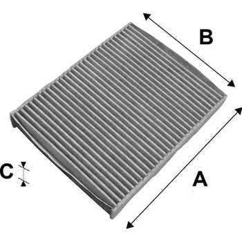 Klimatizace automobilu Filtr, vzduch v interiéru VALEO 698693