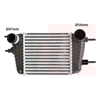 Chladič motoru Chladič turba VAN WEZEL 13014716