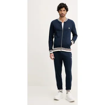 Bavlněná tepláková souprava Fila FPW1201 námořnická modř 59A, vel. XL