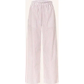 By Malene Birger Dámské Kalhoty, bílá / tmavě červená, 40