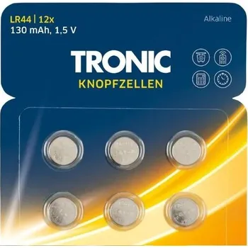 Článková baterie Knoflíková baterie LR44 / 130mAh 3V