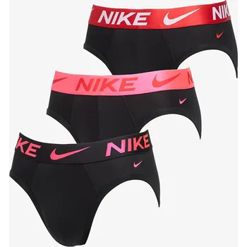 Boxerky Boxerky Nike Hip Brief 3-Pack Black M