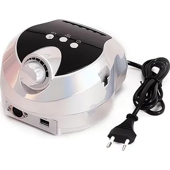 Bruska na nehty Verk 24497 Bruska na nehty s nástavci 45000 rpm, 80 W, stříbrná