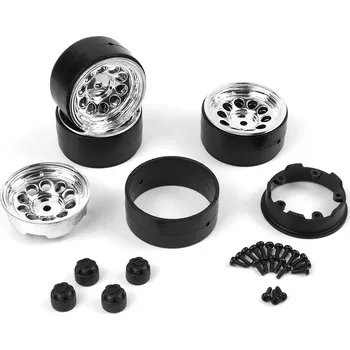 RC náhradní díl HPI CS-10 Beadlock disky 1.2in (chromové/4ks)