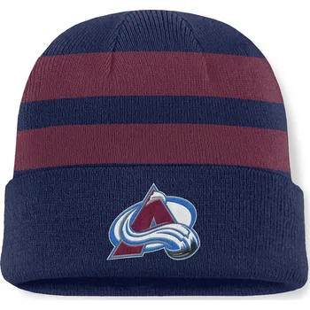 Čepice Fanatics Pánská zimní čepice Colorado Avalanche NHL Swipe Cuffed Beanie