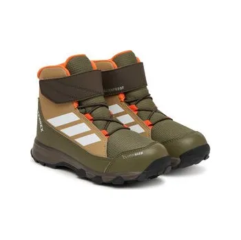 Pánská móda adidas Trekingová obuv Terrex Snow Cw JR4189 Hnědá 33