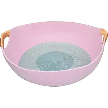 Pelíšek pro psa TopTechnology Univerzální plstěné hnízdo pro domácí mazlíčky - pelíšek pro kočky (růžový)