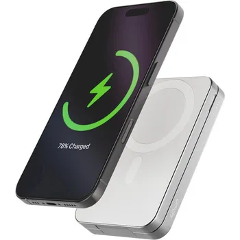 Powerbanka Epico UltraBase 4v1 8000mAh skládací powerbanka & bezrátový nabíjecí stojánek bílá Bílá