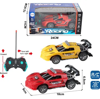 RC model auta Mamido Sportovní auto na dálkové červené Racing MT1375