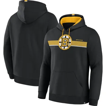 Pánská mikina Fanatics Pánská mikina Boston Bruins NHL Wrist Shot Hoodie Velikost: XL