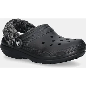 Pánské pantofle Pantofle Crocs Classic Fleece Lined Clog černá barva, 211396 211396.001 99X, EUR 43/44