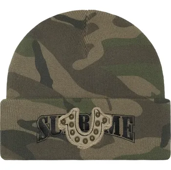 Čepice Supreme True Religion Beanie (FW25) Olive Camo Velikost: ONE SIZE