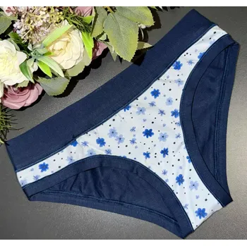 Dámské spodní prádlo Dámské kalhotky Lovelygirl 6860D blue 2 (Velikost=XS)