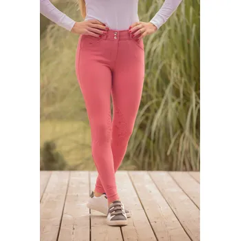 Jezdecké kalhoty PENELOPE Rajtky Elagance Penelope, s gripem na kolenou, dámské, antique pink 42