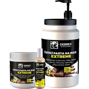 Čistící pasta na ruce EXTREME DEBBEX Varianta: 600ml B90162DBX
