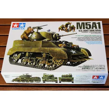 Plastikový model U.S. Light Tank M5A1 (Tamiya 1:35)