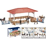 Zvířátka z farmy - Velká jezdecká dráha s příslušenstvím 2 druhy