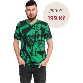 Pánské tričko Tričko krátký rukáv BEROUSEK zelená M