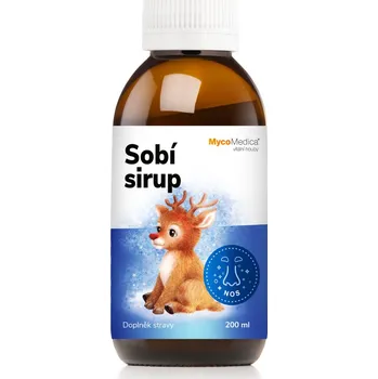 Přírodní produkt MycoMedica Sobí sirup 200 ml