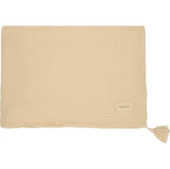 Dětská deka Nobodinoz Wabi Sabi dvojitá mušelínová deka Ginger