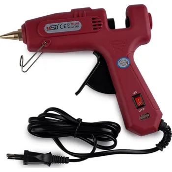 Tavná pistole Tavná pistole na lepidlo Ø11 mm Varianta: červená, Balení: 1 ks