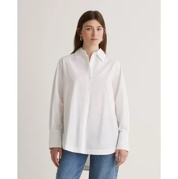 Dámská halenka Košile Yerse 43878 jemně bílá dlouhá Velikost: 38