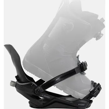 Vázání na snowboard JONES vázání - Mercury FASE Eclipse Black (MULTI)