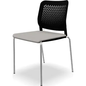 LD Seating Plastová židle TIME 171-N4 s čalouněným sedákem Time 171-N4