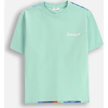 Tričko Coccodrillo WC5143202IBJ tyrkysová 65X, vel. 152