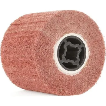 Brusný kotouč Nylonový satinovací válec vliesový 120x100mm P120 GEKO