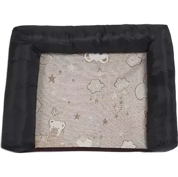 Pelíšek pro psa TopTechnology Prodyšná a chladící matrace pro domácí zvířata, velikost S (černá)