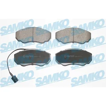 Brzdová destička Sada brzdových destiček, kotoučová brzda SAMKO 5SP966