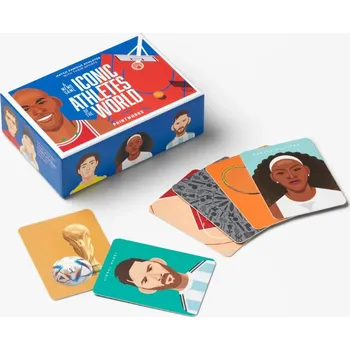 Desková hra Printworks Karetní hra Memory Iconic Athletes