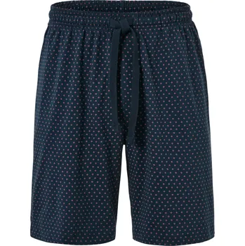 Pánské oblečení 695079 - Tchibo - Pohodlné šortky - pro muže - vel. XXL 60/62 - barva: modrá/s potiskem