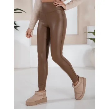 Dámské kalhoty Dámské kalhoty DSTREET KARAMELOVÁ/BÉŽOVÁ XL