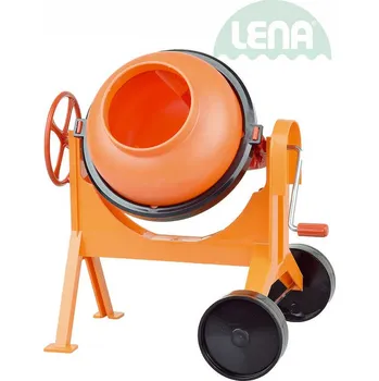 Hra na zahradu LENA Míchačka stavební oranžová plast 5004 | 25