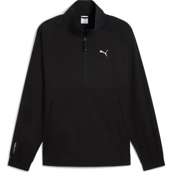 Pánská větrovka Pánská sportovní bunda Puma TECH MATERIAL MIX RELAXED HALF-ZIP CREW WOVEN 632101-01 - L | UK 5,5 | US 6,5