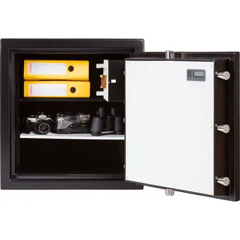 Trezor NHD 90 - II.BT – Barva / povrchová úprava: Černá, Typ zámku: Klíčový