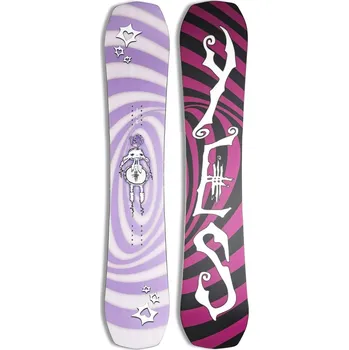 Snowboard YES snowboard - Womens Rival Black (MULTI) velikost: 149
