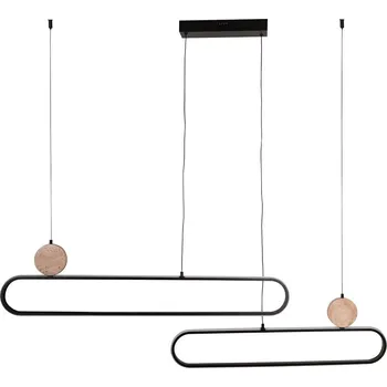 Goldlux Florentyna závěsné svítidlo 2x48 W černá 333889