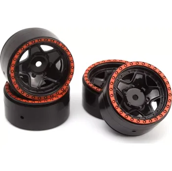 RC náhradní díl HPI CL-5 Beadlock disky 1.2in (červené/4 ks)