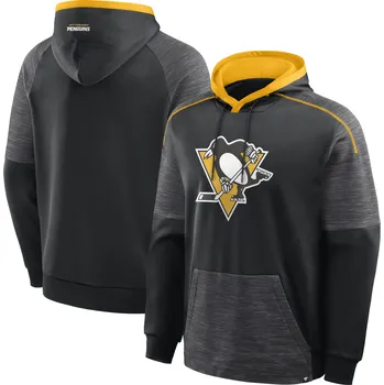 Pánská mikina Fanatics Pánská mikina Pittsburgh Penguins NHL Goaltender Hoodie Velikost: XL