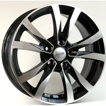 Alu kolo Alu kola Racing Line BK533, 16x6.5 5x105 ET39, černá + leštění