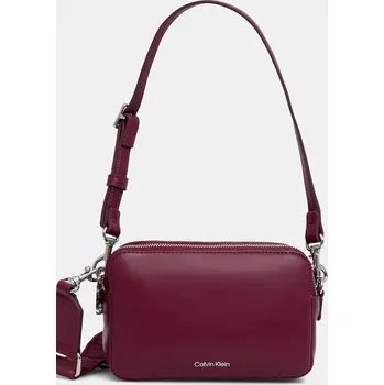 Kabelka Kabelka Calvin Klein LV04F3165G burgundské 93X, vel. ONE SIZE