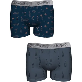 Boxerky Pánské boxerky sada 2ks John Frank JF2BEF40